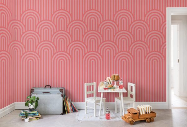 Rebel Walls pilttapeet Happy Hills, Bubble Gum R16283