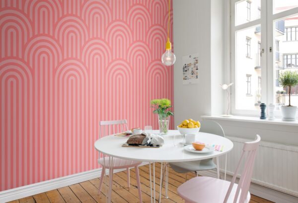 Rebel Walls pilttapeet Happy Hills, Bubble Gum R16283