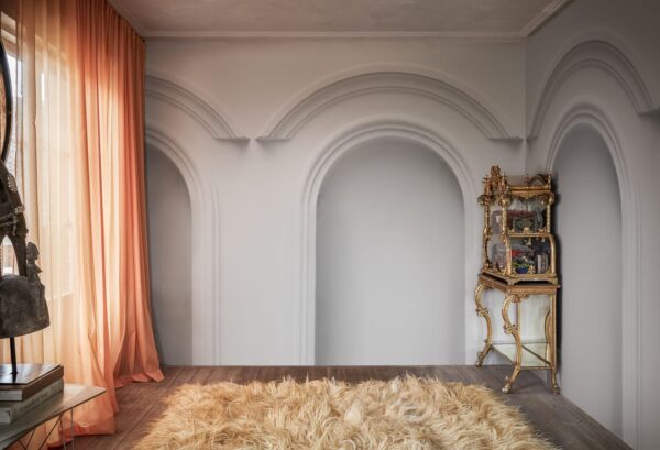 r16302_interior1 Rebel Walls pilttapeet Forest Vaults, White R16302