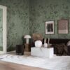 Rebel Walls pilttapeet Chinoiserie Chic, Jade R16742
