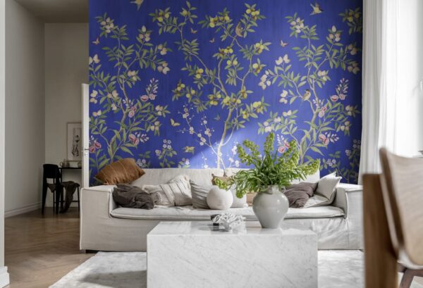 r16747_interior5 Rebel Walls pilttapeet Chinoiserie Chic, Cobalt R16747