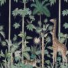 r16792_product Rebel Walls pilttapeet Giraffes Stroll, Nightfall R16792