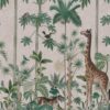 r16795_product Rebel Walls pilttapeet Giraffes Stroll, Pastel Pink R16795