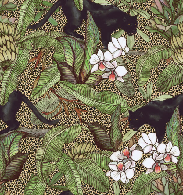 Rebel Walls pilttapeet Alluring Panthers R16801