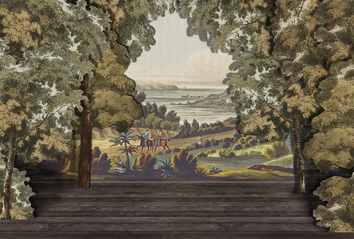 Rebel Walls pilttapeet Coulisse R16831