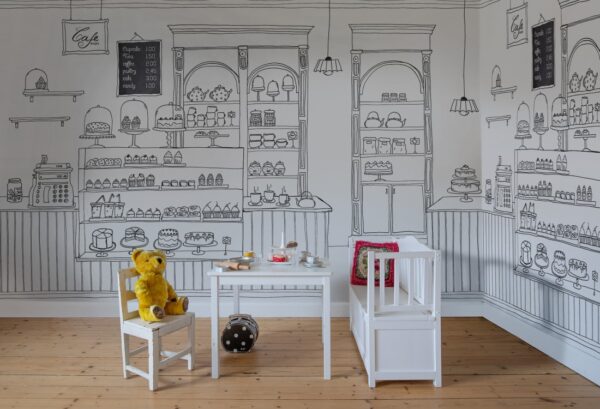 Rebel Walls pilttapeet Le Petit Patisserie R16861