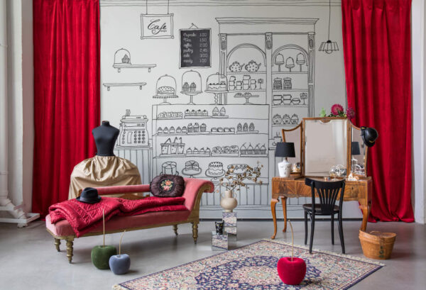 Rebel Walls pilttapeet Le Petit Patisserie R16861