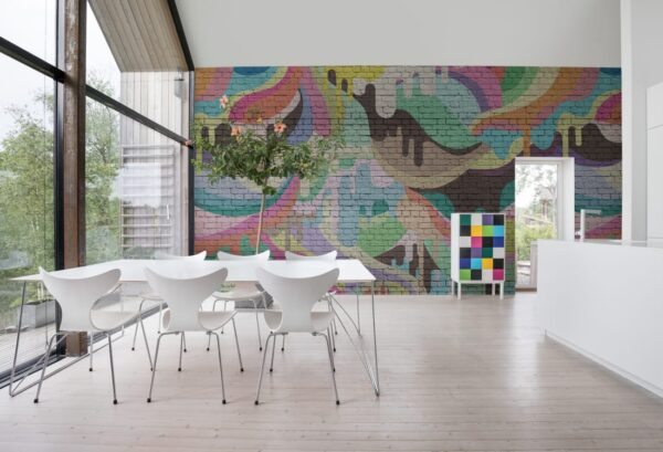 Rebel Walls pilttapeet Dripping Rainbow R16941