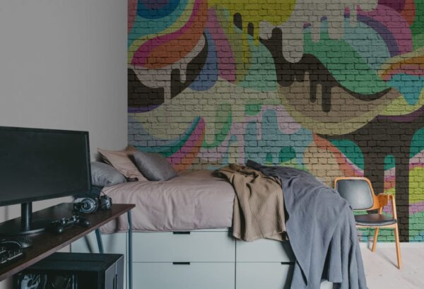 Rebel Walls pilttapeet Dripping Rainbow R16941