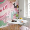 r16943_interior2 Rebel Walls pilttapeet Dripping Rainbow, Marshmallow R16943