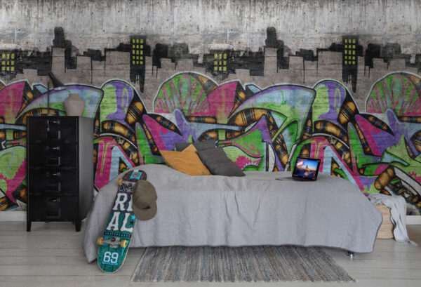 Rebel Walls pilttapeet Concrete Art R16973
