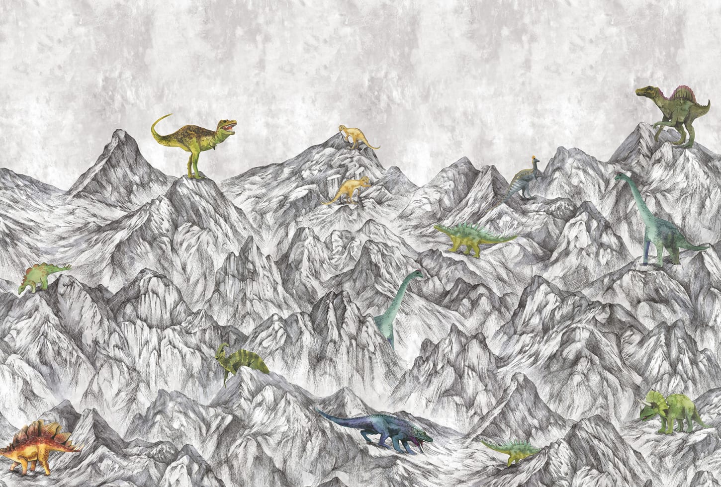 Rebel Walls pilttapeet Dinosaur Mountain R16991