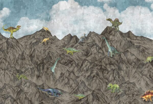 Rebel Walls pilttapeet Dinosaur Mountain, Day R16994