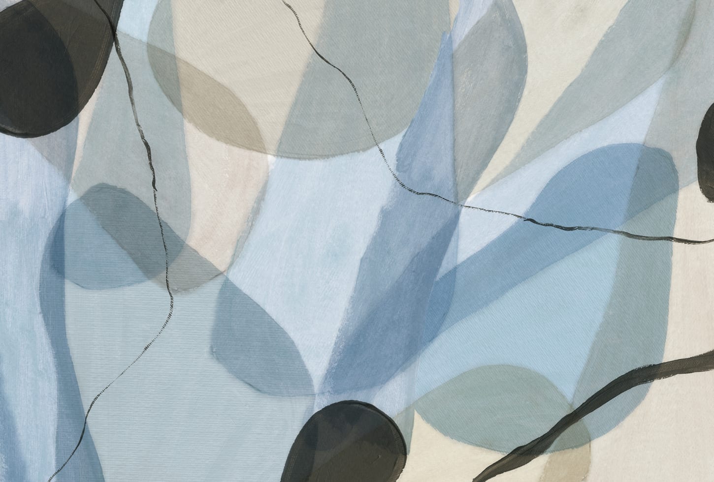 Rebel Walls pilttapeet Asana, Ocean Blue R17022