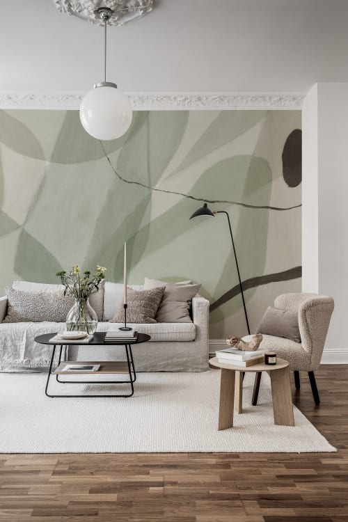 r17023_interior4 Rebel Walls pilttapeet Asana, Green R17023