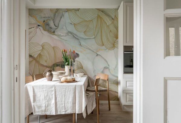 Rebel Walls pilttapeet Opulence, Pink Marble R17092