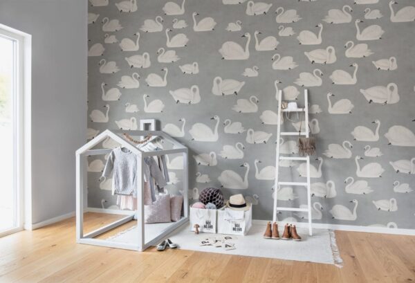 r17124_interior1 Rebel Walls pilttapeet Cygne R17124