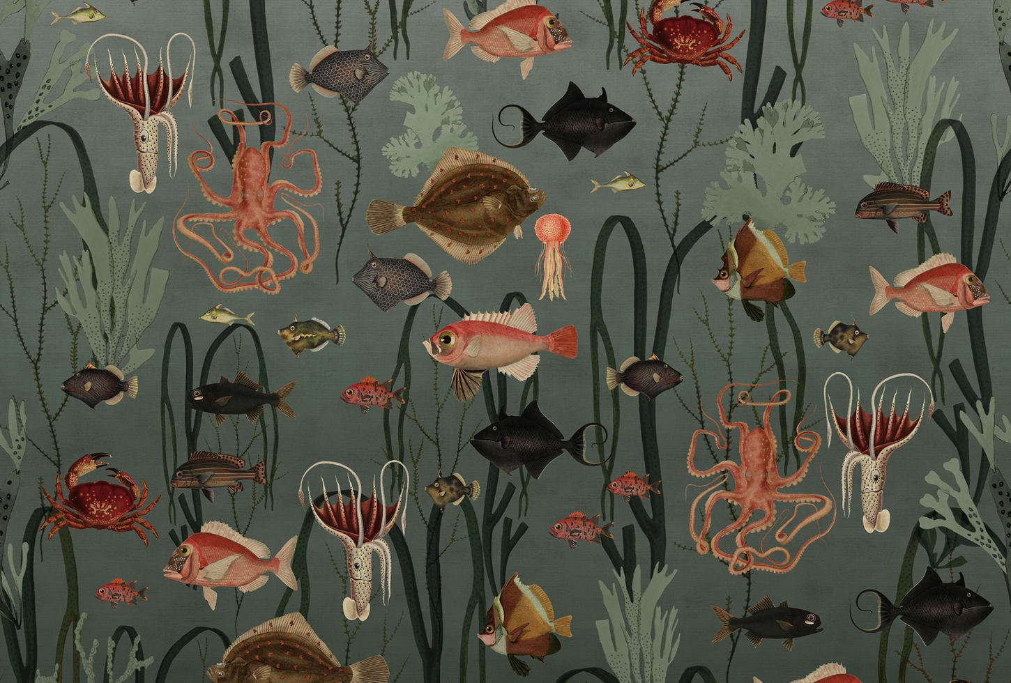 Rebel Walls pilttapeet Aquatic Life, Oxygen R17141