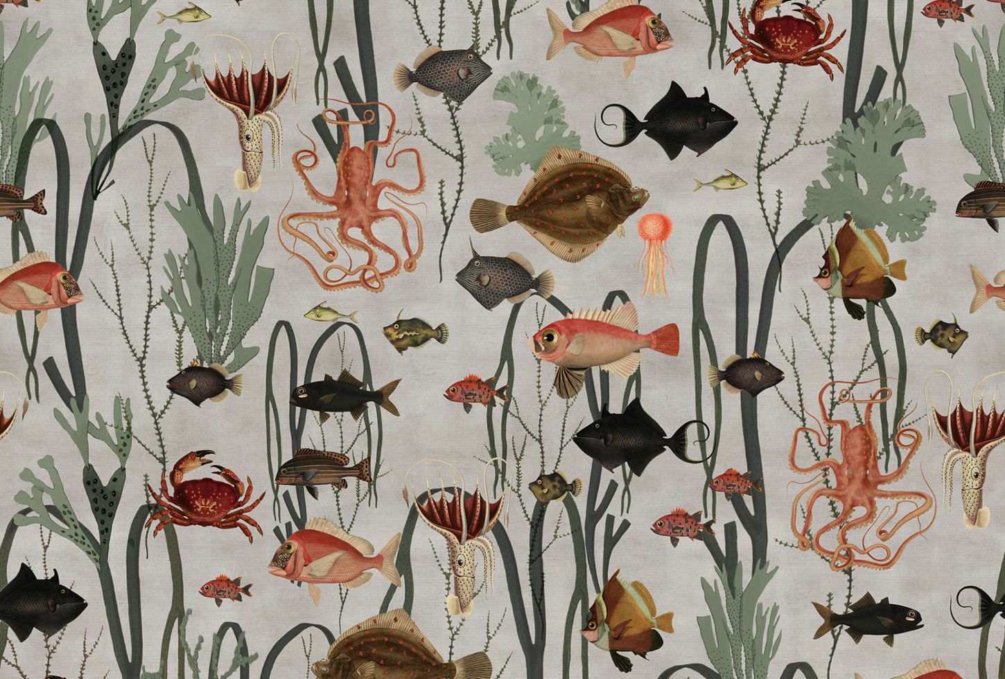 Rebel Walls pilttapeet Aquatic Life R17144