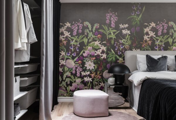 r17163_interior2 Rebel Walls pilttapeet Alices Garden, Midnight R17163