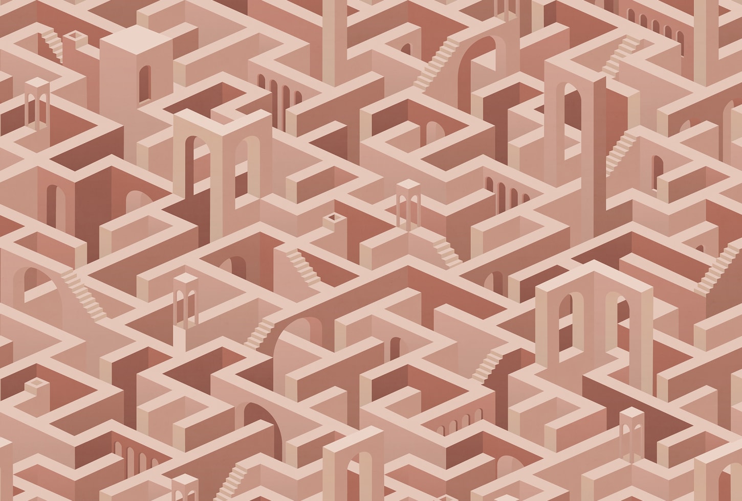 Rebel Walls pilttapeet Metropolis, Maze R17302
