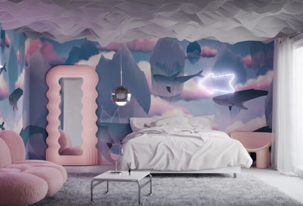 Rebel Walls pilttapeet Floating Diamonds R17341