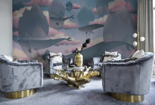 Rebel Walls pilttapeet Floating Diamonds R17341