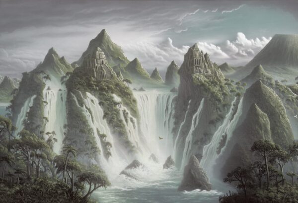 Rebel Walls pilttapeet Fantasy World, Dusk R17352