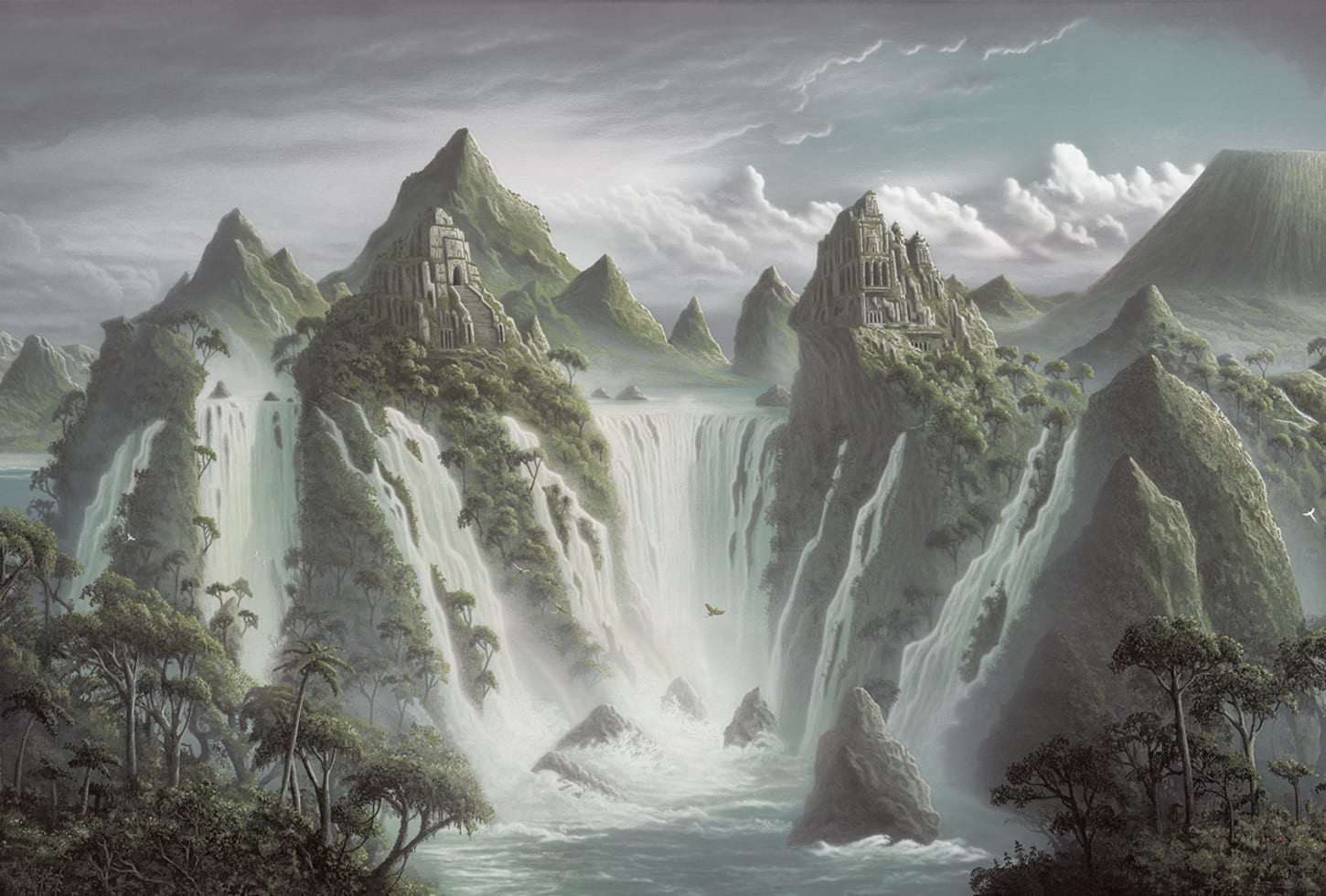 Rebel Walls pilttapeet Fantasy World, Dusk R17352