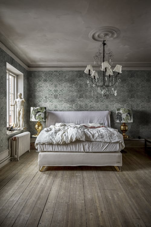 Rebel Walls pilttapeet Oriental Tiles, Sage R17384