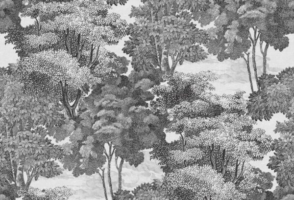 Rebel Walls tapeet Saint Sebastian, Graphite R17531