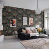Rebel Walls tapeet Arlon, Teal R17541