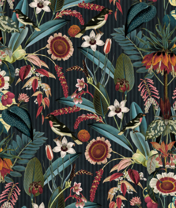 Rebel Walls tapeet Arlon, Teal R17541