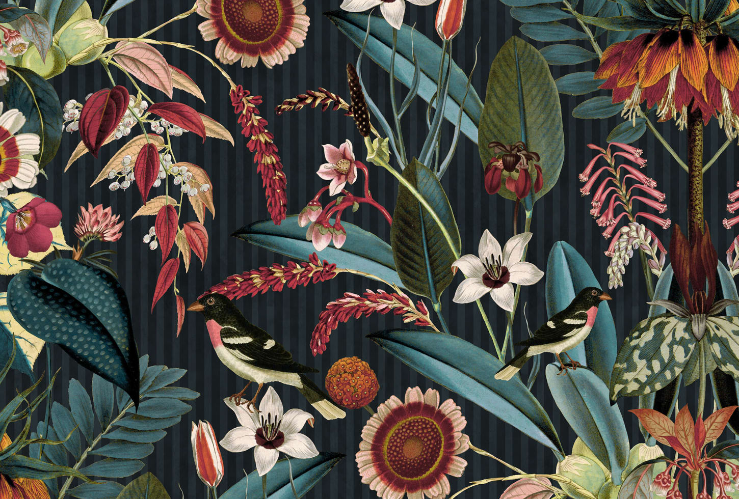 Rebel Walls tapeet Arlon, Teal R17541