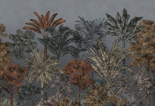 Rebel Walls pilttapeet Tropical Bellewood, Night R17592