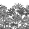 Rebel Walls pilttapeet Tropical Bellewood, Graphite R17594