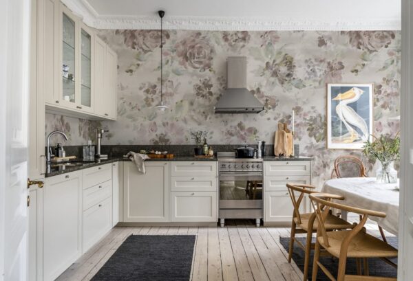 Rebel Walls pilttapeet Fontvieille, Dusty Pink R17823