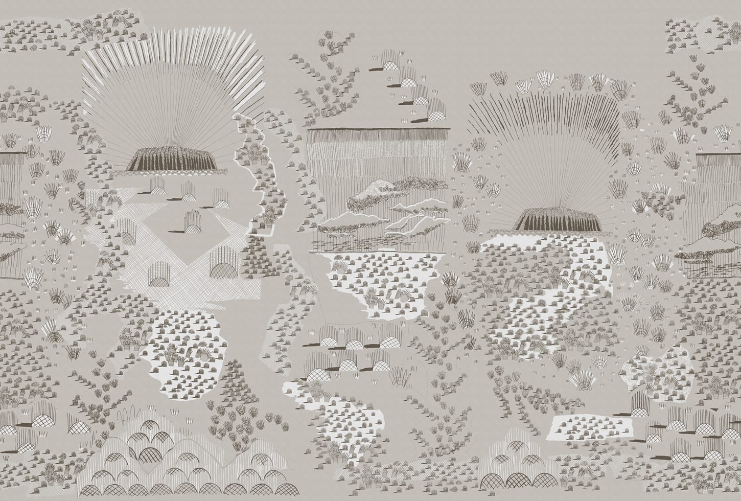 Rebel Walls pilttapeet Ayers Rock, Desert R17931