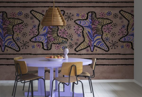 Rebel Walls pilttapeet Zebra Skin, Coco R17953