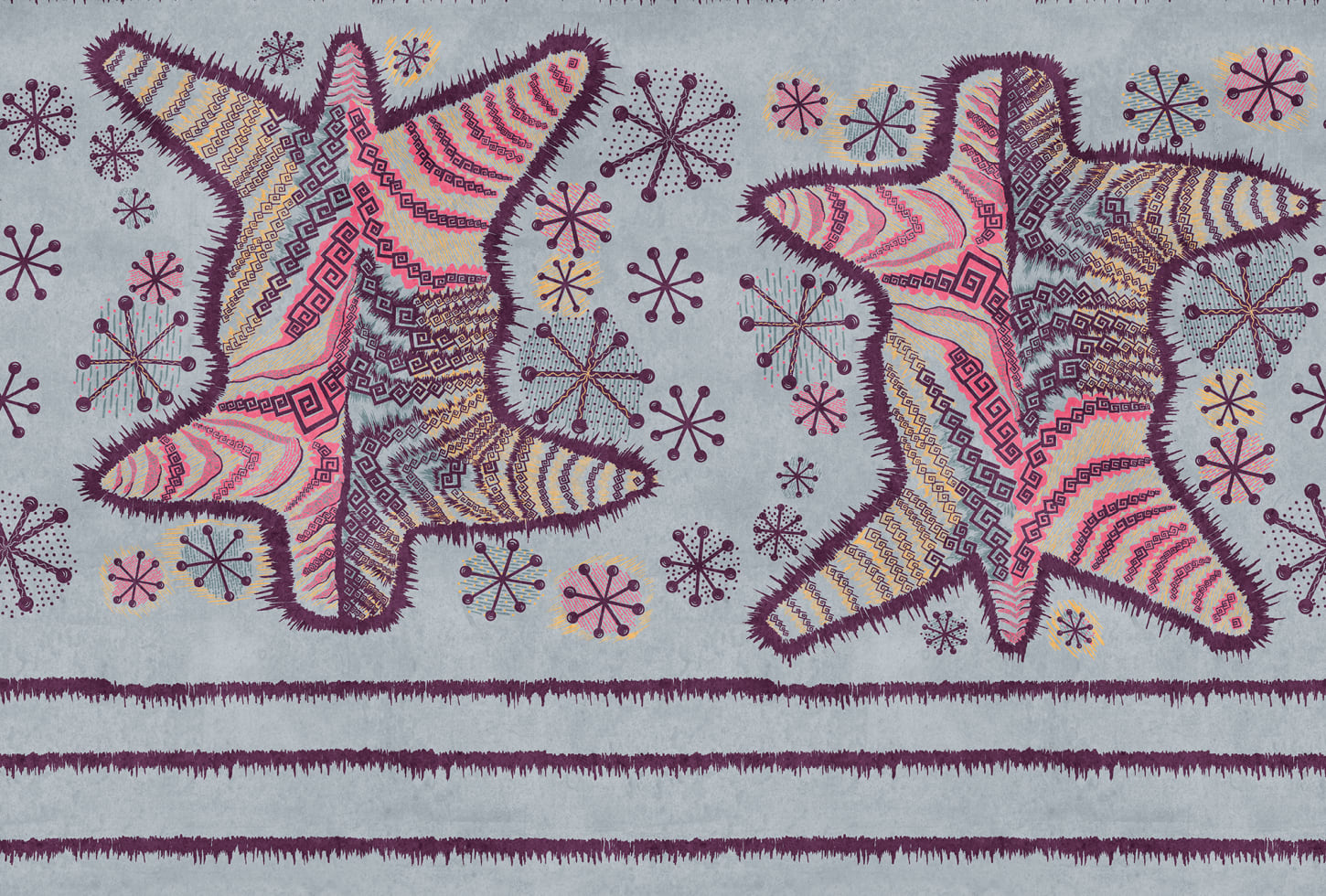 Rebel Walls pilttapeet Zebra Skin, Candy R17954