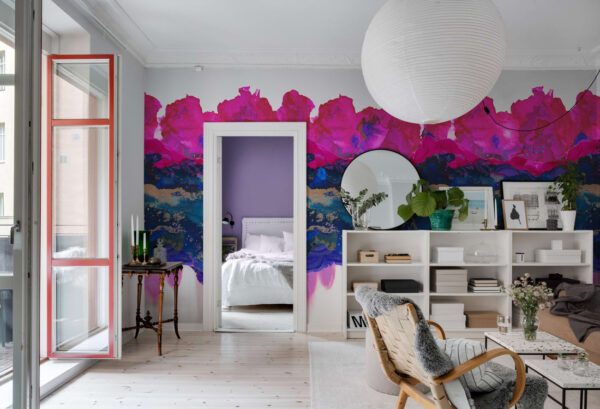 Rebel Walls pilttapeet Donedo, Magenta R17971