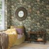 Rebel Walls tapeet Wildlife Creek, Forest Green R18002