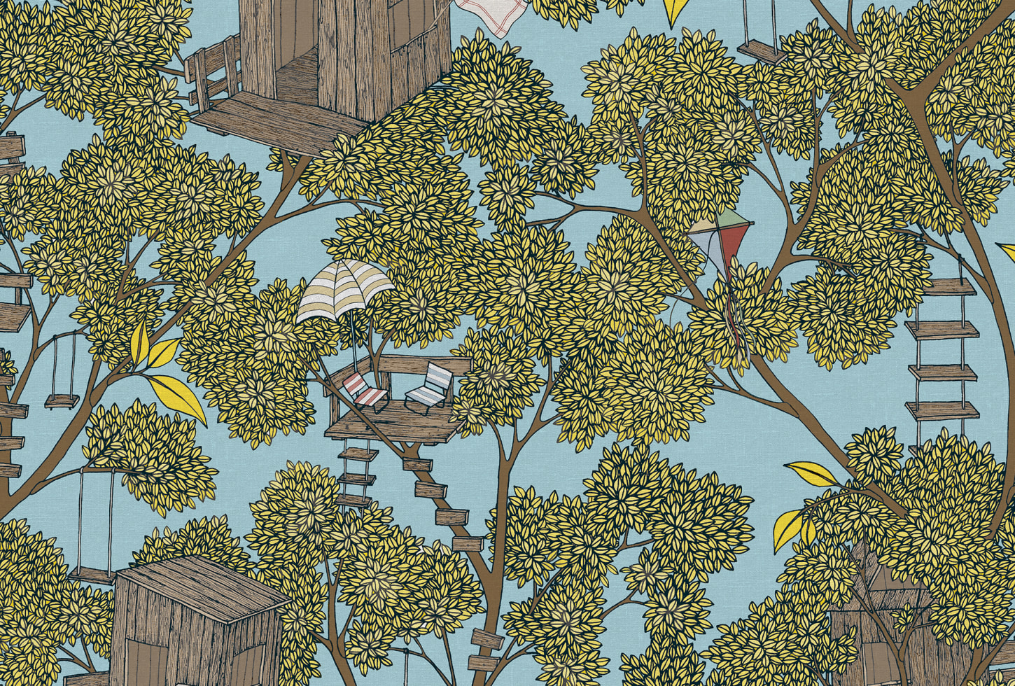 Rebel Walls tapeet Treehouse, Sunshine R18013