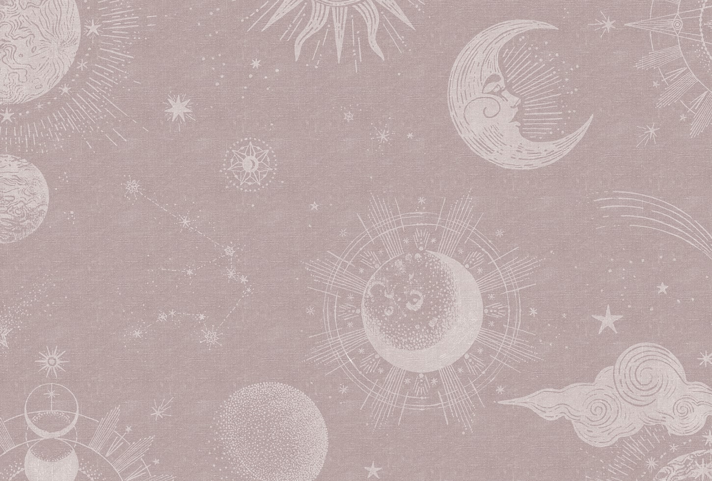 Rebel Walls tapeet Planetarium, Pink R18024