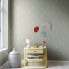 Rebel Walls tapeet Bunny Field, Mint R18082