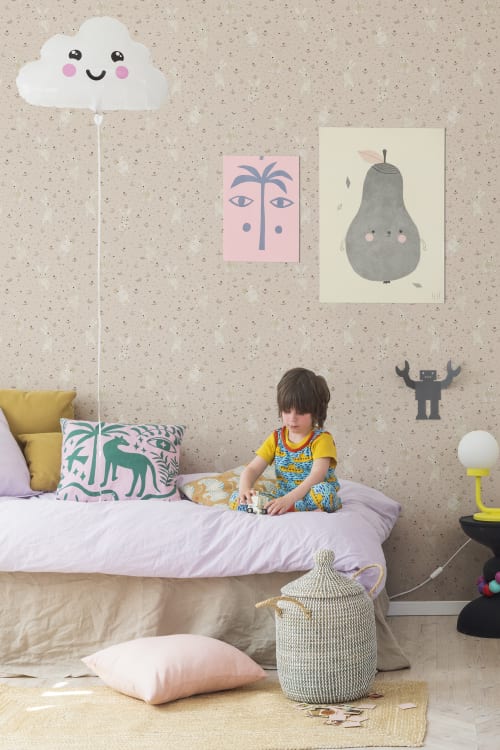 Rebel Walls tapeet Bunny Field, Pink R18083