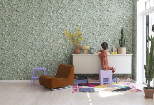 Rebel Walls tapeet Pixie Shore, Mint R18111