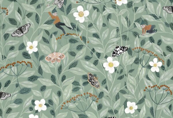 Rebel Walls tapeet Pixie Shore, Mint R18111