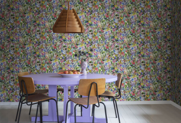 Rebel Walls tapeet Poppy Meadow, Rainbow R18121