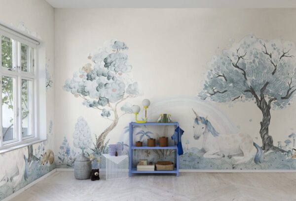 Rebel Walls pilttapeet Unicorn Dream, Sky R18183